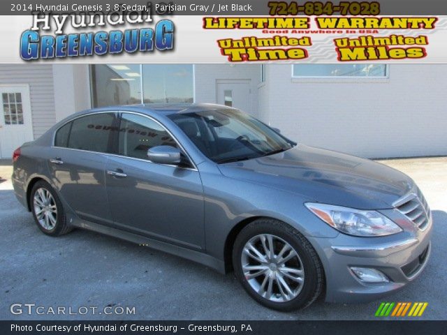 2014 Hyundai Genesis 3.8 Sedan in Parisian Gray