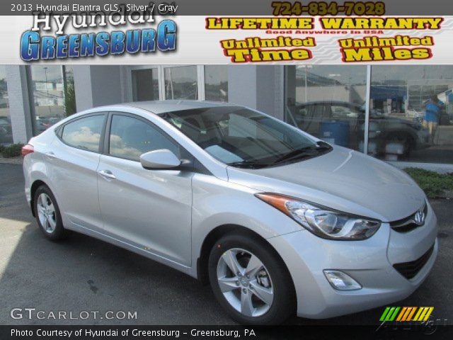 2013 Hyundai Elantra GLS in Silver
