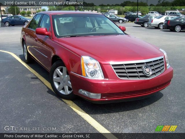 2006 Cadillac DTS  in Crimson Pearl