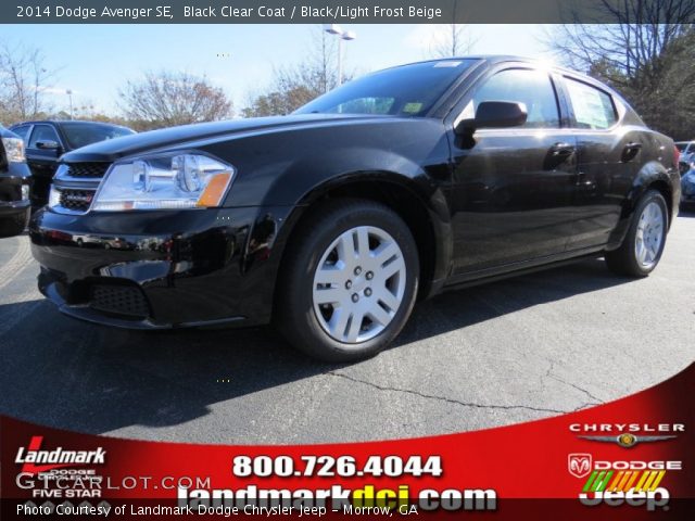 2014 Dodge Avenger SE in Black Clear Coat