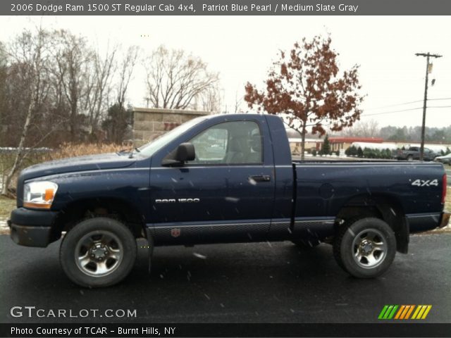 2006 Dodge Ram 1500 ST Regular Cab 4x4 in Patriot Blue Pearl