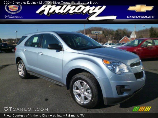 2014 Chevrolet Equinox LS AWD in Silver Topaz Metallic