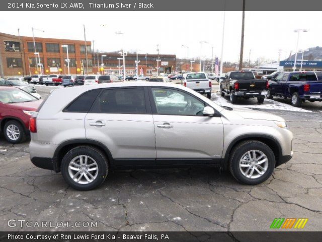 2014 Kia Sorento LX AWD in Titanium Silver