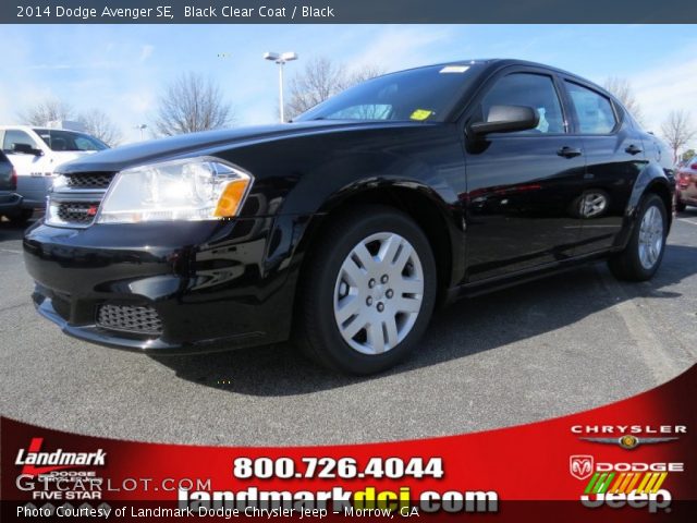 2014 Dodge Avenger SE in Black Clear Coat