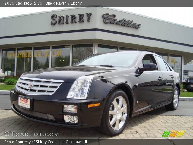 2006 Cadillac STS V6 in Black Raven