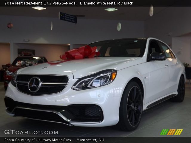 2014 Mercedes-Benz E 63 AMG S-Model in Diamond White Metallic