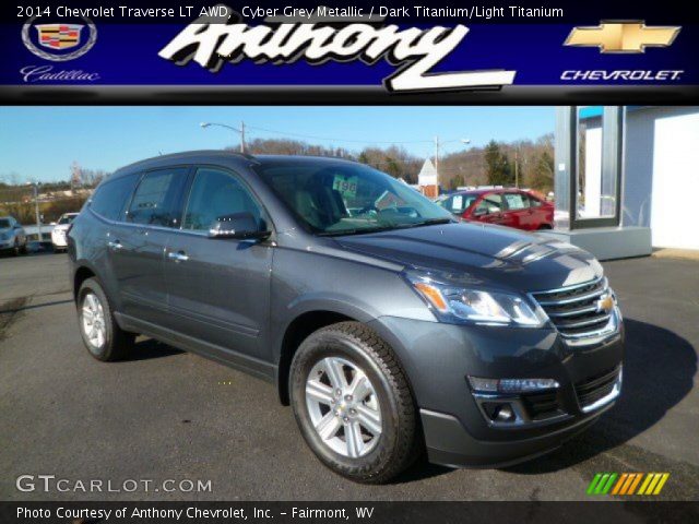 2014 Chevrolet Traverse LT AWD in Cyber Grey Metallic
