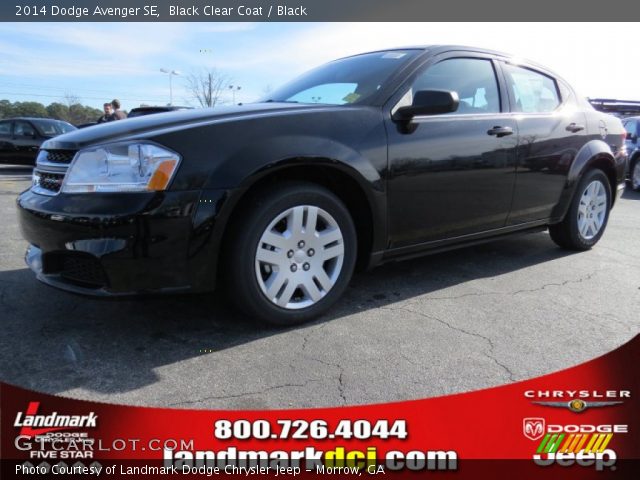 2014 Dodge Avenger SE in Black Clear Coat