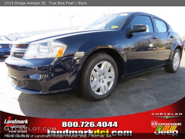 2014 Dodge Avenger SE in True Blue Pearl