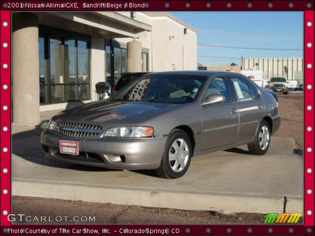 2001 Nissan Altima GXE in Sandrift Beige