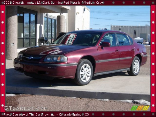 2001 Chevrolet Impala LS in Dark Carmine Red Metallic