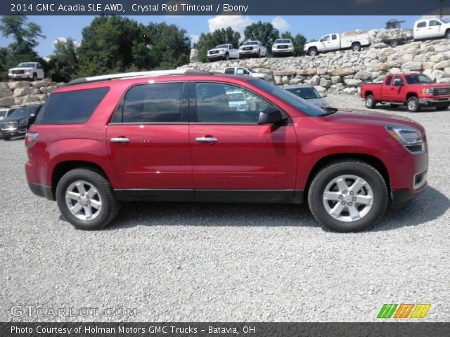 2014 GMC Acadia SLE AWD in Crystal Red Tintcoat