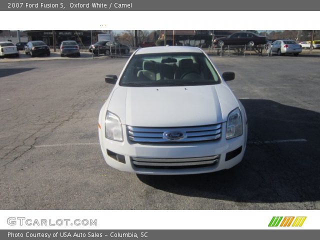 2007 Ford Fusion S in Oxford White