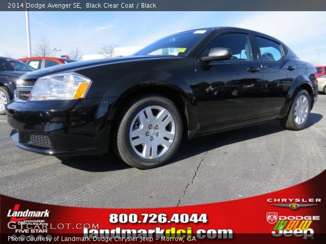 2014 Dodge Avenger SE in Black Clear Coat