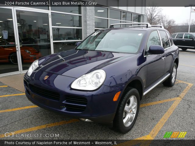 2004 Porsche Cayenne S in Lapis Blue Metallic