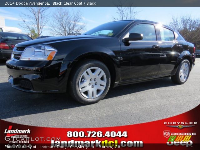 2014 Dodge Avenger SE in Black Clear Coat
