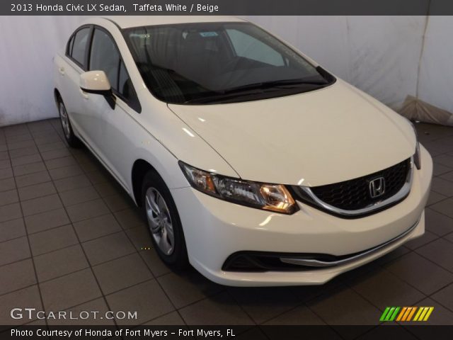 2013 Honda Civic LX Sedan in Taffeta White