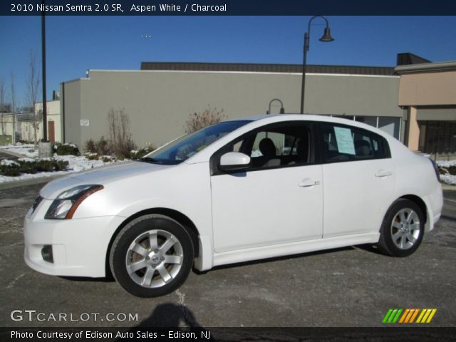 2010 Nissan Sentra 2.0 SR in Aspen White