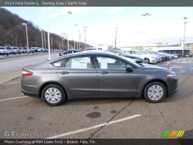 2014 Ford Fusion S in Sterling Gray