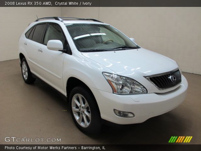 2008 Lexus RX 350 AWD in Crystal White