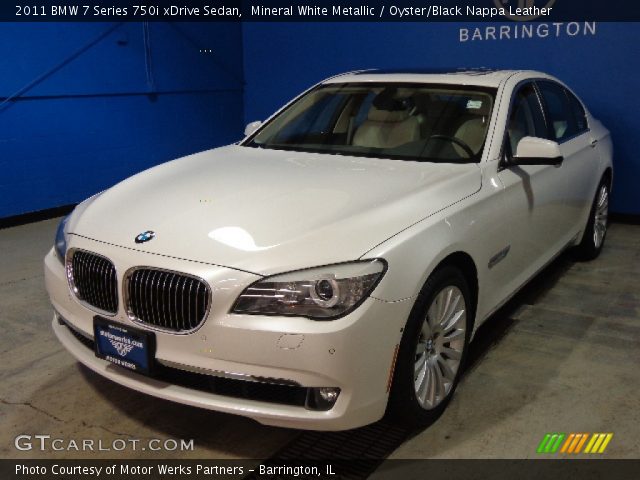 2011 BMW 7 Series 750i xDrive Sedan in Mineral White Metallic