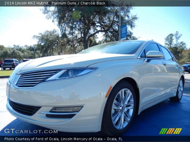 2014 Lincoln MKZ Hybrid in Platinum Dune