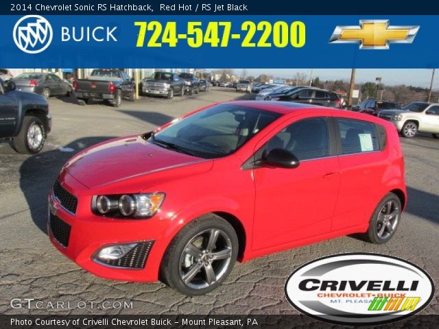 2014 Chevrolet Sonic RS Hatchback in Red Hot