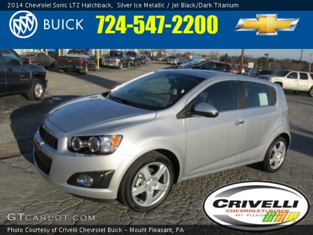 2014 Chevrolet Sonic LTZ Hatchback in Silver Ice Metallic