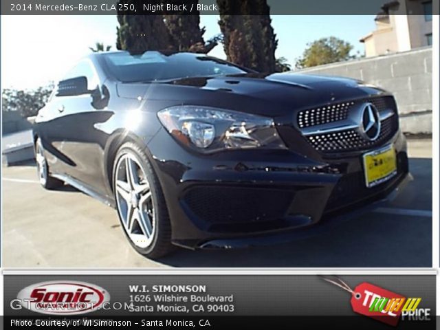 2014 Mercedes-Benz CLA 250 in Night Black