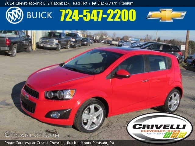 2014 Chevrolet Sonic LTZ Hatchback in Red Hot
