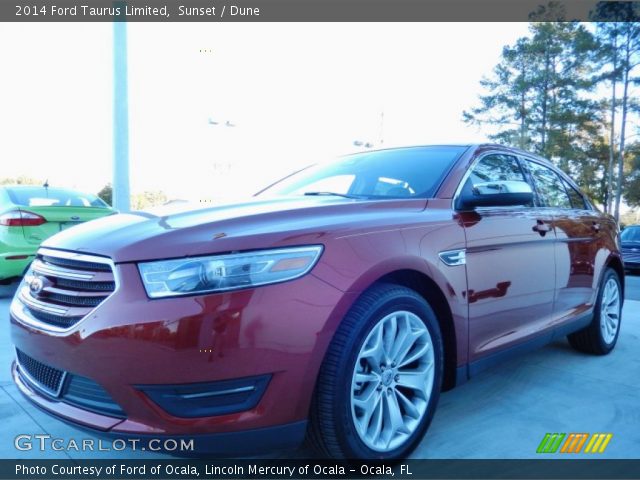 2014 Ford Taurus Limited in Sunset