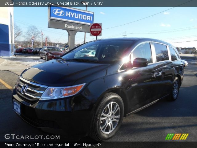 2013 Honda Odyssey EX-L in Crystal Black Pearl