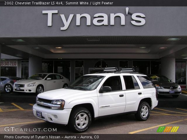 2002 Chevrolet TrailBlazer LS 4x4 in Summit White