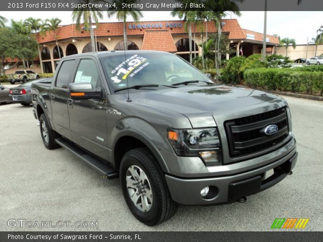2013 Ford F150 FX4 SuperCrew 4x4 in Sterling Gray Metallic