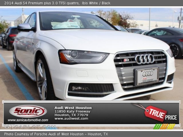 2014 Audi S4 Premium plus 3.0 TFSI quattro in Ibis White