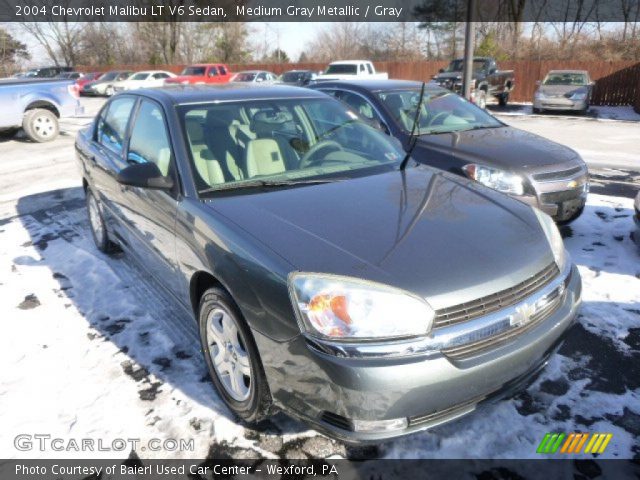 2004 Chevrolet Malibu LT V6 Sedan in Medium Gray Metallic