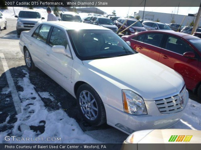 2007 Cadillac DTS Performance in White Diamond