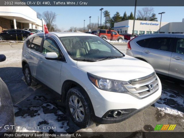 2012 Honda CR-V EX 4WD in Taffeta White