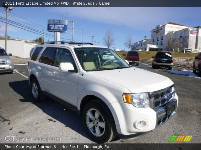2011 Ford Escape Limited V6 4WD in White Suede