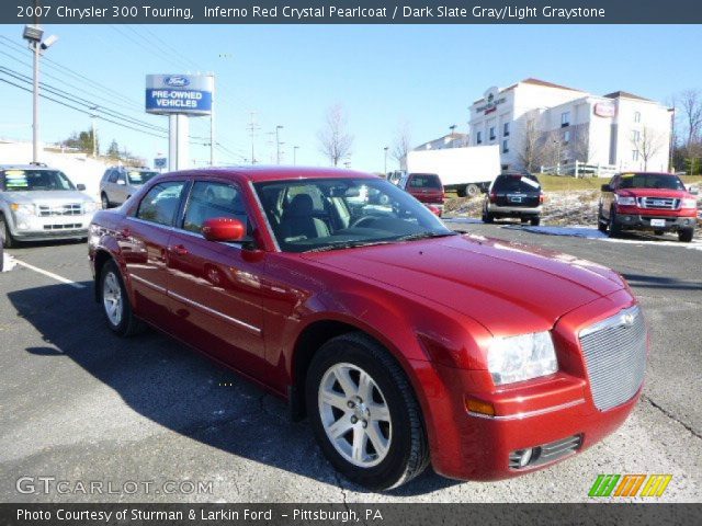 2007 Chrysler 300 Touring in Inferno Red Crystal Pearlcoat