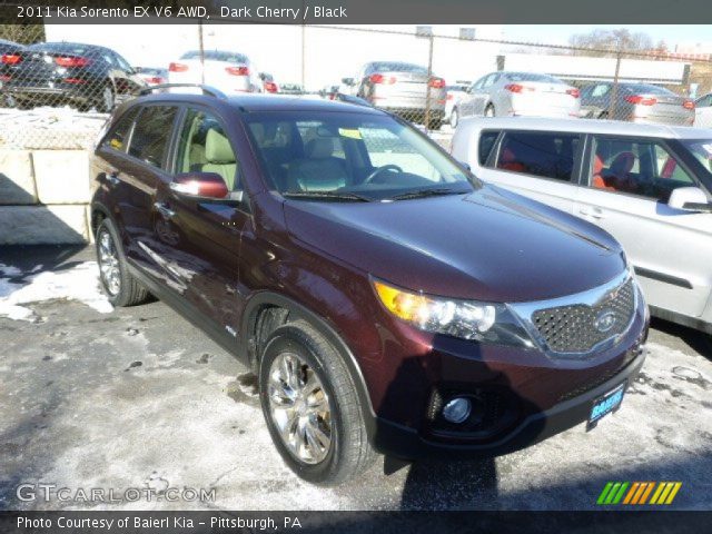 2011 Kia Sorento EX V6 AWD in Dark Cherry