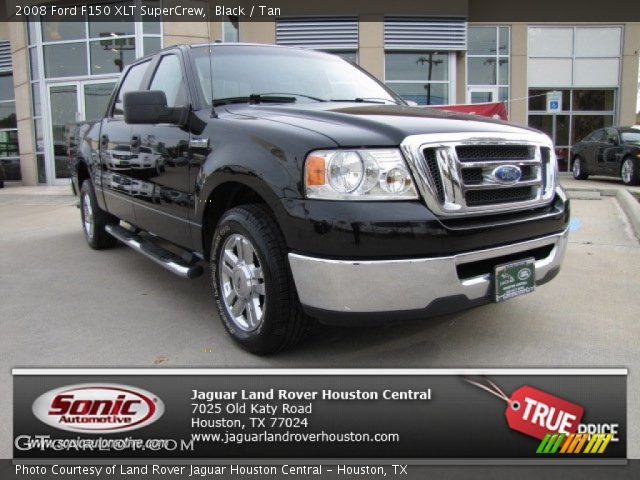 2008 Ford F150 XLT SuperCrew in Black