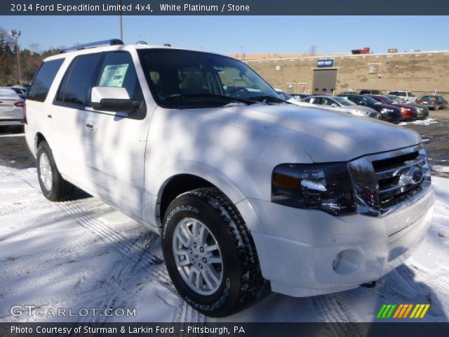 2014 Ford Expedition Limited 4x4 in White Platinum