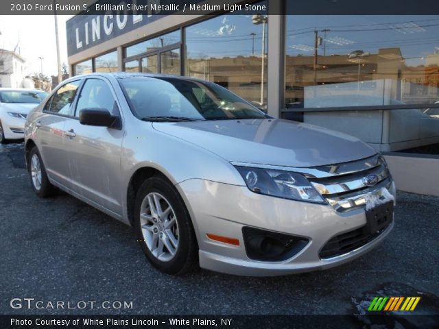 2010 Ford Fusion S in Brilliant Silver Metallic