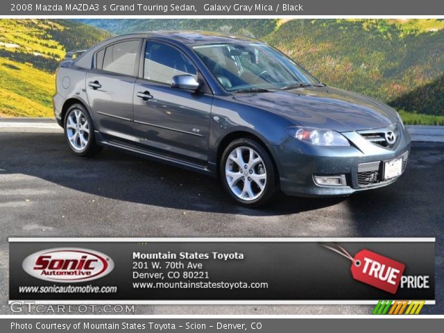 2008 Mazda MAZDA3 s Grand Touring Sedan in Galaxy Gray Mica