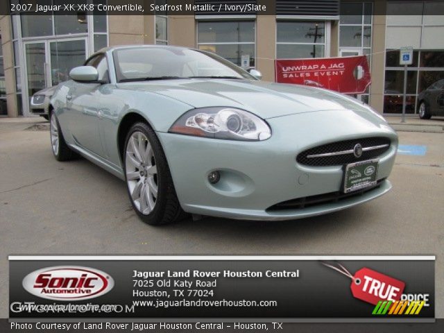 2007 Jaguar XK XK8 Convertible in Seafrost Metallic