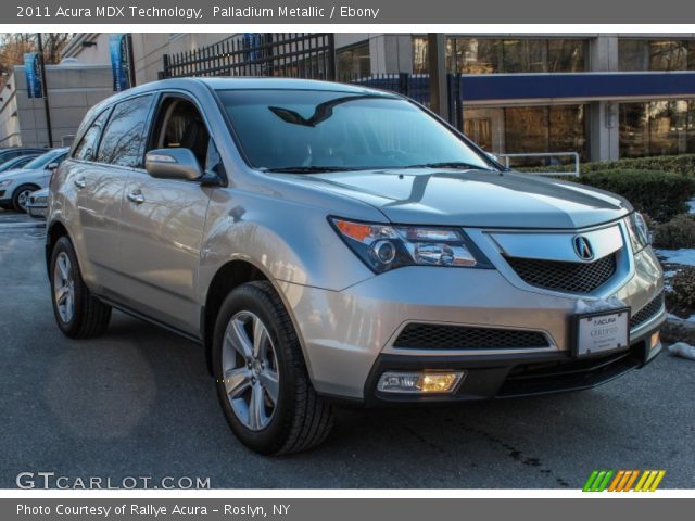 2011 Acura MDX Technology in Palladium Metallic
