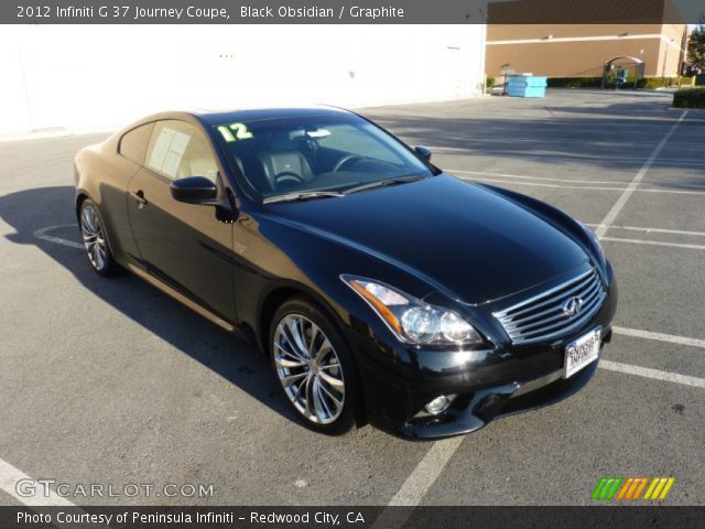 2012 Infiniti G 37 Journey Coupe in Black Obsidian