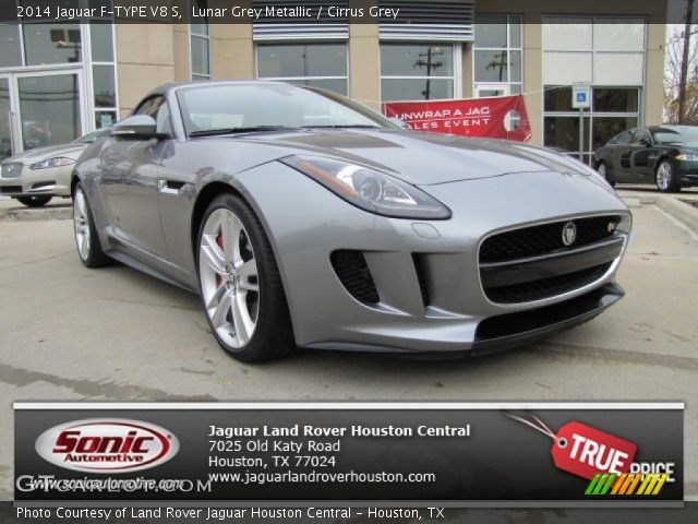 2014 Jaguar F-TYPE V8 S in Lunar Grey Metallic