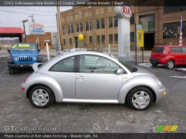 2001 Volkswagen New Beetle GLS Coupe in Silver Arrow Metallic